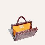 Goyard Grand Hôtel Trunk Bag Burgundy - Image 4